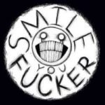 Buy Smile print Black T shirt