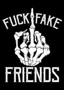 Buy Fcuk Fake Friends Black T shirt