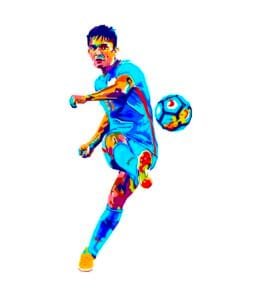 Buy Sunil Chetri print White T shirt