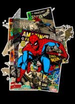 Buy SpiderMan Black T shirt