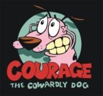Courage the Cowardly Dog Black T shirt