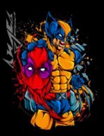 Buy Deadpool Black T shirt