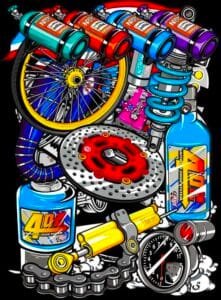 Buy pack of 2 MotoRacing T shirts