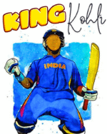 Buy Virat Kohli print white T shirt