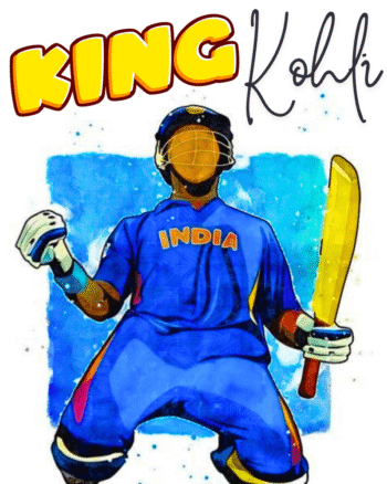 Buy Virat Kohli print white T shirt