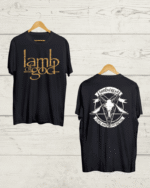 Both side print Lamb of God T shirt