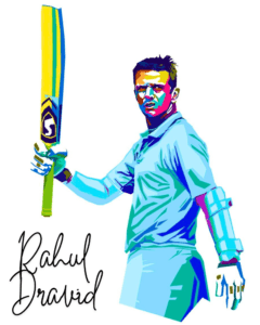 Buy Rahul Dravid white T shirt