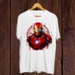 Buy Iron Man White T shirt