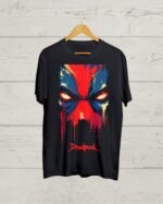 Deadpool Round neck Black Tshirt