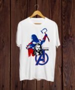 Buy Thor print White T shirt