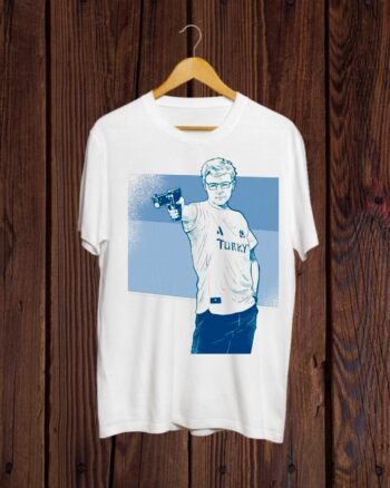 Buy Yusuf Dikec print white T shirt