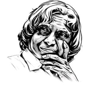 Buy APJ Abdul Kalam white T shirt