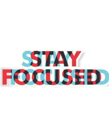 Buy Stay Focused white T shirt
