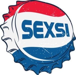 Buy Sexsi print white T shirt