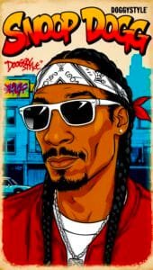 Buy Both Side print Snoop Dogg T shirt