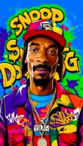 Buy Both Side print Snoop Dogg T shirt