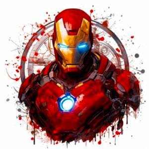 Buy Iron Man White T shirt