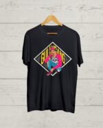 Buy Gully Gang Black T shirt