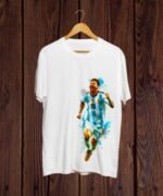 Buy Lionel Messi White T shirt