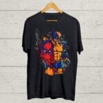 Wolverine and Deadpool Black T shirt
