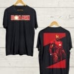 Buy Both side Iron Man print T shirt