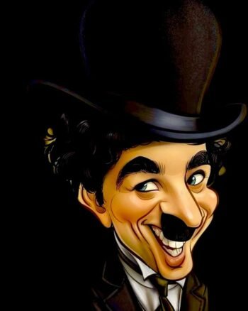 Buy Charlie Chaplin Black T shirt