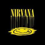 Buy Both Side Nirvana print Black T shirt