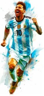 Buy Lionel Messi White T shirt