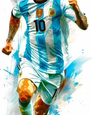 Buy Lionel Messi White T shirt