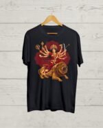 Buy Ma Durga Black T shirt