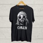 Kurt Cobain Black T shirt
