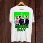 Greenday Round neck White T shirt