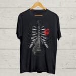 Buy Guitar is my Heart Black T shirt