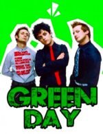 Greenday Round neck White T shirt