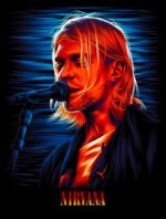 Buy Kurt Cobain Nirvana Black T shirt