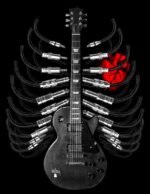 Buy Guitar is my Heart Black T shirt