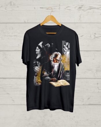Buy Tagore print Round neck T shirt