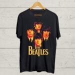 Buy The Beatles Black T shirt
