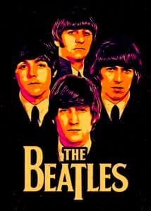 Buy The Beatles Black T shirt