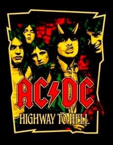 ACDC Black T shirt