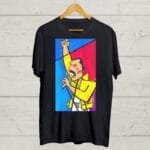 Freddie Mercury Black T shirt