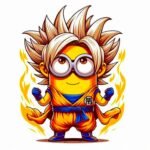 Buy Minions DragonBall Z white T shirt