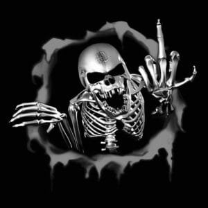 Buy Pack of 2 Skeleton T shirts