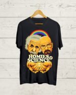 Einstein ft Heisenberg Black T shirt