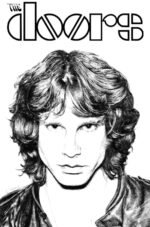 Buy Jim Morrison white T shirt The Doors