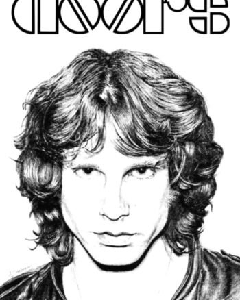 Buy Jim Morrison white T shirt The Doors