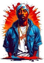 Buy Tupac Shakur white T shirt