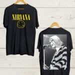 Both Side Nirvana print T shirt