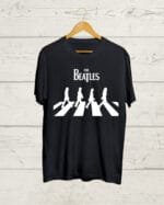 Buy The Beatles print Black T shirt