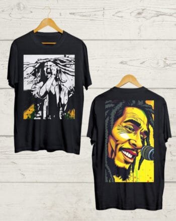 Both Side print Bob Marley T shirt